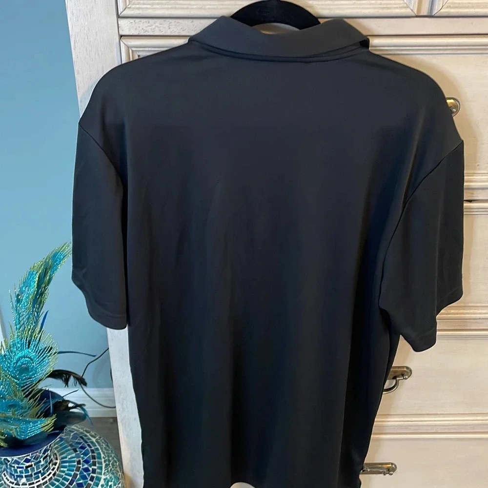 Men’s new Adidas, black, golf polo, large, short sleeve